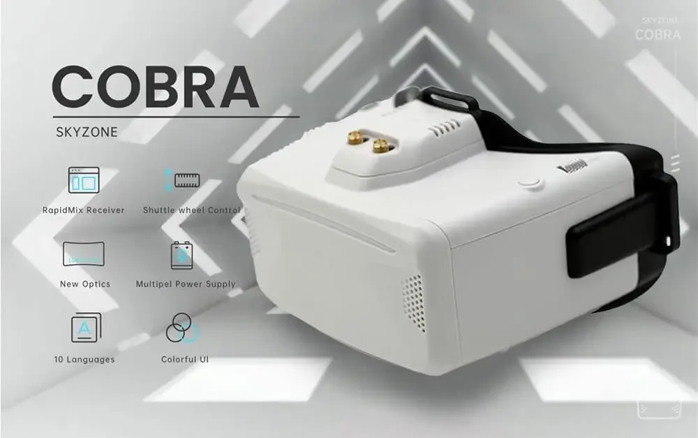 SKYZONE Cobra X V4 FPV Goggles - Skyzone Cobra X V2 Fpv Goggles 评论和价格